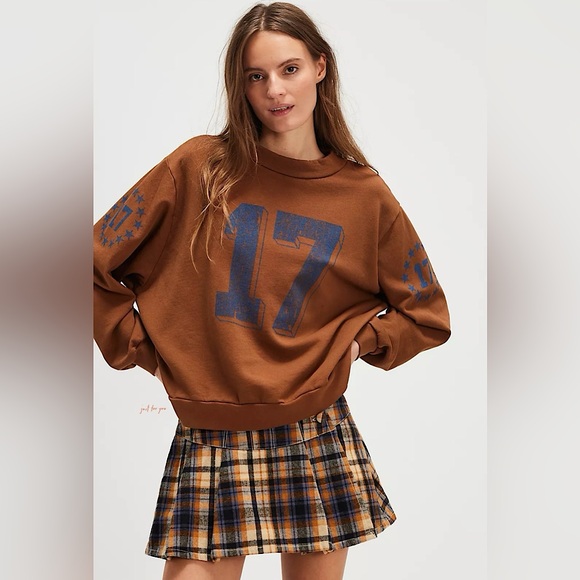 NEW Free People Halftime Sweatshirt - Picture 9 of 11